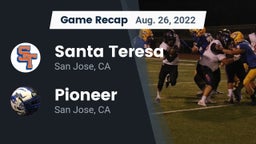 Recap: Santa Teresa  vs. Pioneer  2022