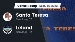 Recap: Santa Teresa  vs. Leland  2022