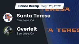 Recap: Santa Teresa  vs. Overfelt  2022