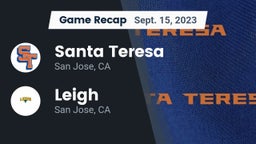 Recap: Santa Teresa  vs. Leigh  2023