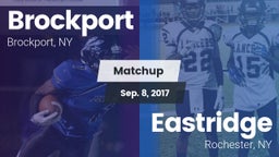 Matchup: Brockport vs. Eastridge  2017