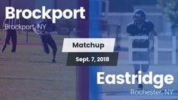 Matchup: Brockport vs. Eastridge  2018
