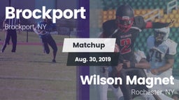 Matchup: Brockport vs. Wilson Magnet  2019