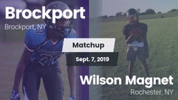 Matchup: Brockport vs. Wilson Magnet  2019