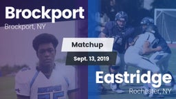 Matchup: Brockport vs. Eastridge  2019