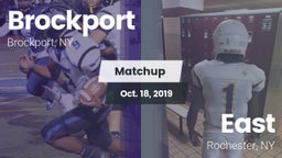 Matchup: Brockport vs. East  2019