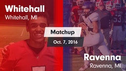 Matchup: Whitehall vs. Ravenna  2016