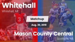 Matchup: Whitehall vs. Mason County Central  2018
