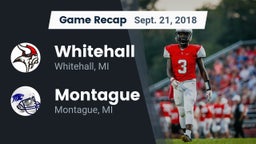 Recap: Whitehall  vs. Montague  2018