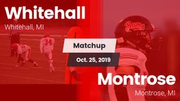 Matchup: Whitehall vs. Montrose  2019