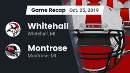 Recap: Whitehall  vs. Montrose  2019