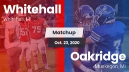 Matchup: Whitehall vs. Oakridge  2020