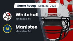 Recap: Whitehall  vs. Manistee  2022