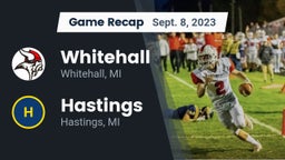 Recap: Whitehall  vs. Hastings  2023