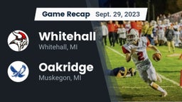 Recap: Whitehall  vs. Oakridge  2023