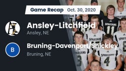 Recap: Ansley-Litchfield  vs. Bruning-Davenport/Shickley  2020