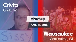 Matchup: Crivitz vs. Wausaukee  2016