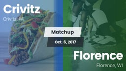 Matchup: Crivitz vs. Florence  2017