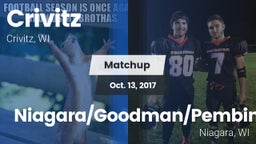 Matchup: Crivitz vs. Niagara/Goodman/Pembine  2017