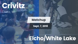 Matchup: Crivitz vs. Elcho/White Lake 2018