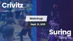 Matchup: Crivitz vs. Suring  2018