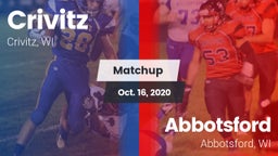 Matchup: Crivitz vs. Abbotsford  2020