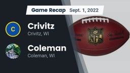 Recap: Crivitz vs. Coleman  2022