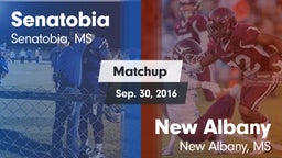 Matchup: Senatobia vs. New Albany  2016