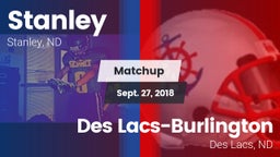 Matchup: Stanley  vs. Des Lacs-Burlington  2018