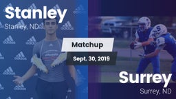 Matchup: Stanley  vs. Surrey  2019
