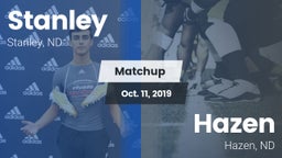 Matchup: Stanley  vs. Hazen  2019