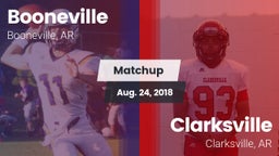 Matchup: Booneville vs. Clarksville  2018