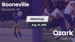 Matchup: Booneville vs. Ozark  2018