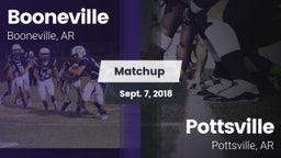 Matchup: Booneville vs. Pottsville  2018