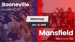 Matchup: Booneville vs. Mansfield  2018