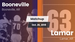 Matchup: Booneville vs. Lamar  2018