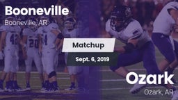Matchup: Booneville vs. Ozark  2019