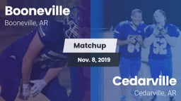 Matchup: Booneville vs. Cedarville  2019