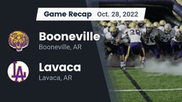 Recap: Booneville  vs. Lavaca  2022