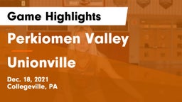 Perkiomen Valley  vs Unionville  Game Highlights - Dec. 18, 2021