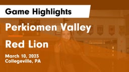 Perkiomen Valley  vs Red Lion  Game Highlights - March 10, 2023