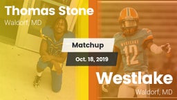 Matchup: Stone vs. Westlake  2019