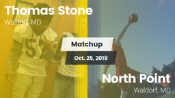 Matchup: Stone vs. North Point  2019