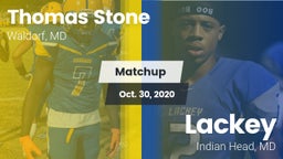 Matchup: Stone vs. Lackey  2020