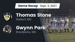 Recap: Thomas Stone  vs. Gwynn Park  2021