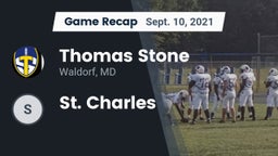 Recap: Thomas Stone  vs. St. Charles  2021