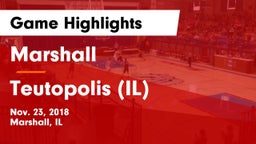 Marshall  vs Teutopolis (IL) Game Highlights - Nov. 23, 2018
