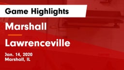 Marshall  vs Lawrenceville  Game Highlights - Jan. 14, 2020