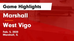 Marshall  vs West Vigo  Game Highlights - Feb. 5, 2020