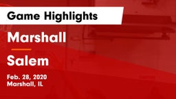 Marshall  vs Salem  Game Highlights - Feb. 28, 2020